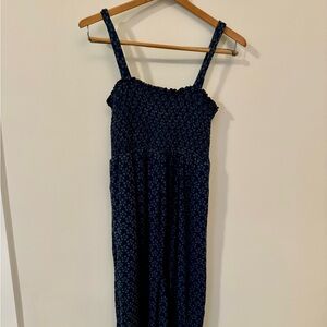 Ingrid + Isabel Blue Pattern Maternity Jumper